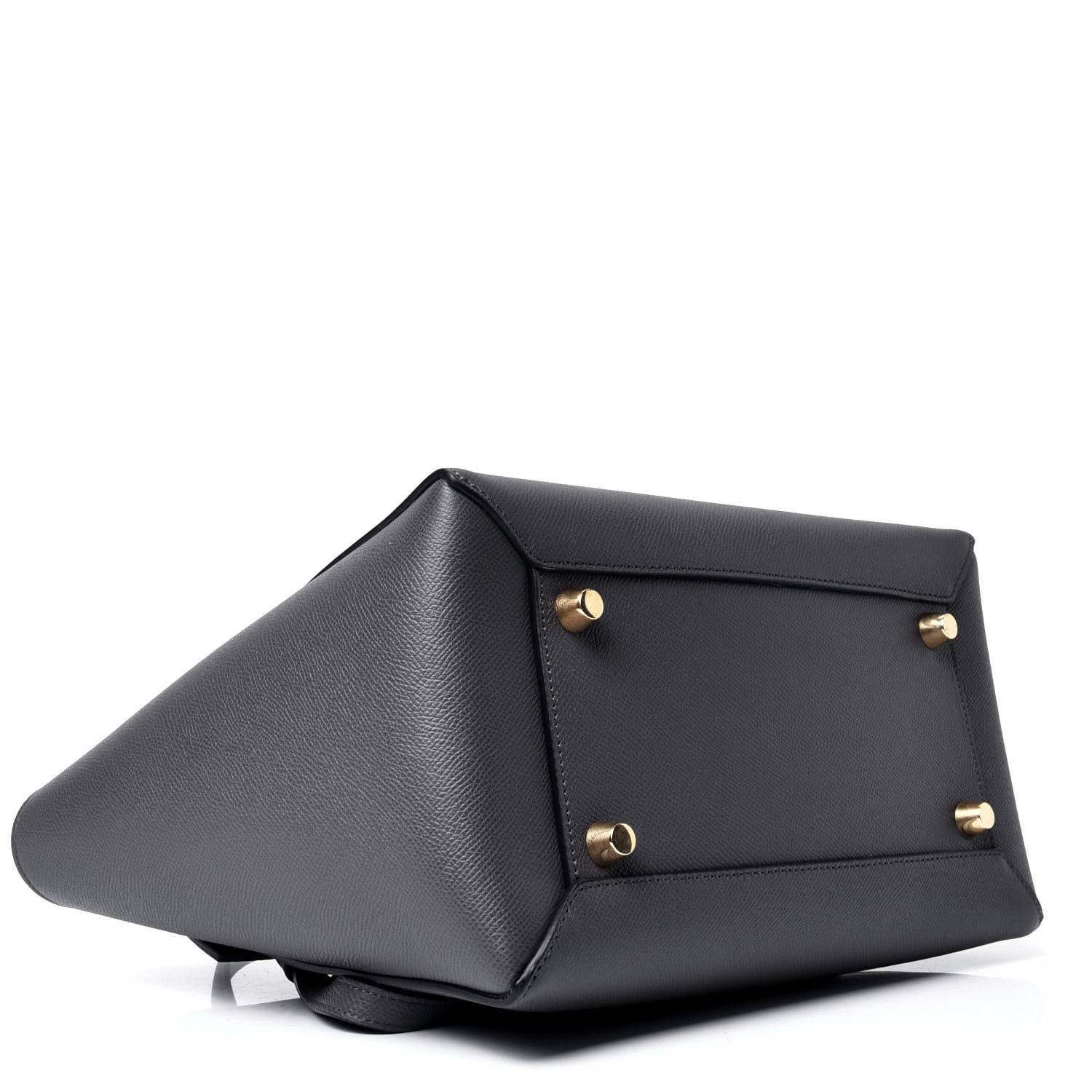 Celine Grained Calfskin Mini Belt Bag Grey 3 of 4