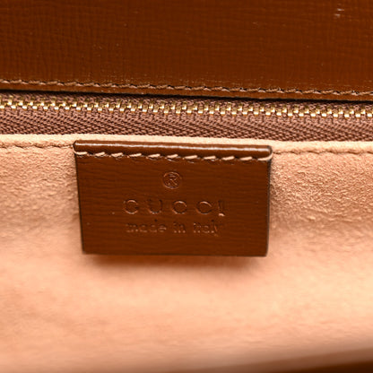 Gucci GG Supreme Monogram Horsebit 1955 Shoulder Bag Beige Brown Sugar 6 of 12