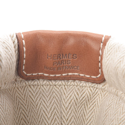 Hermes Canvas Barenia Fourbi 20 PM Pouch Naturel Fauve 6 of 8