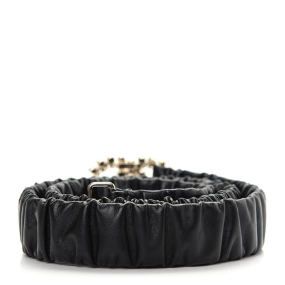 Chanel Calfskin Crystal CC Belt 85 34 Black 2 of 4
