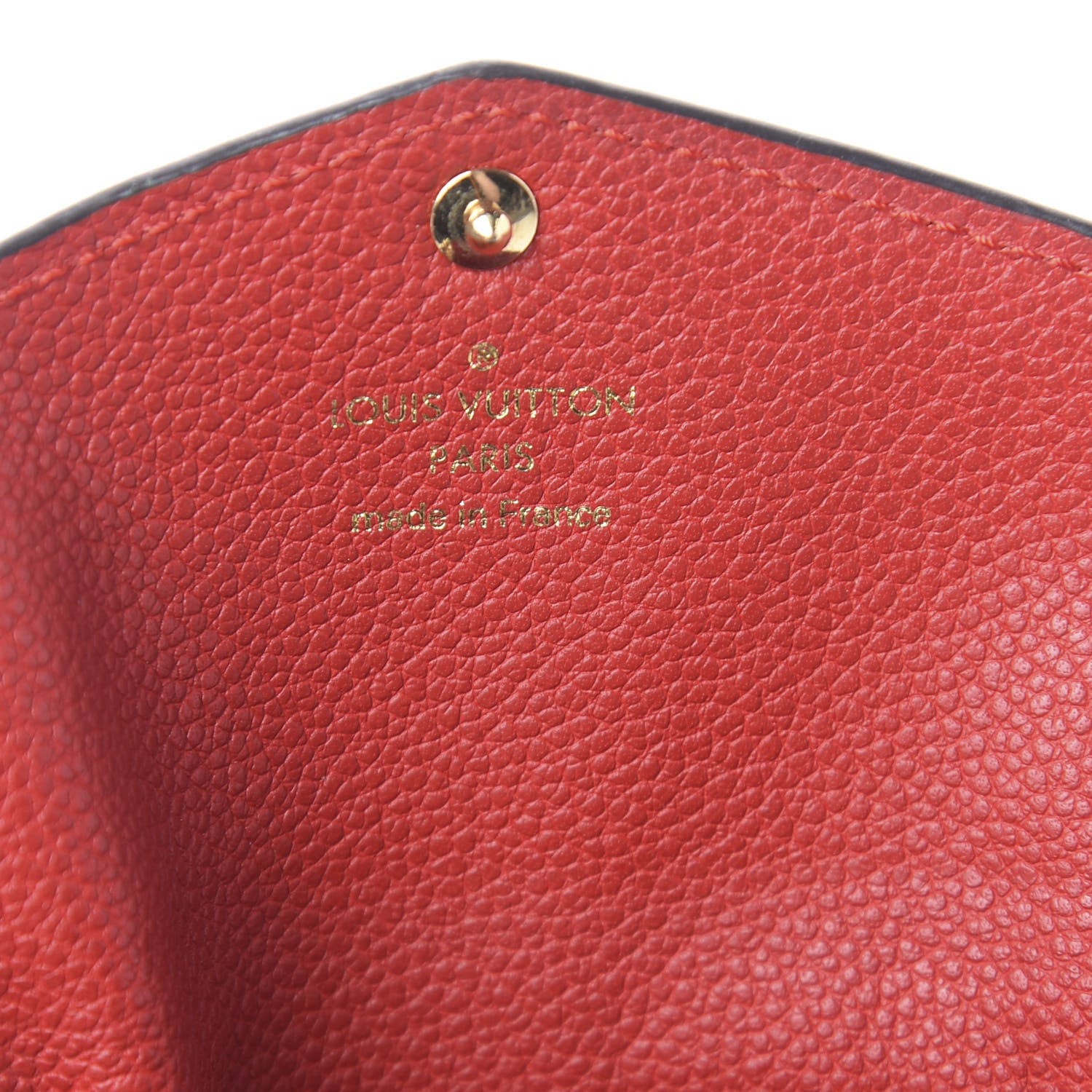Louis Vuitton Empreinte Key Pouch Cherry 6 of 8