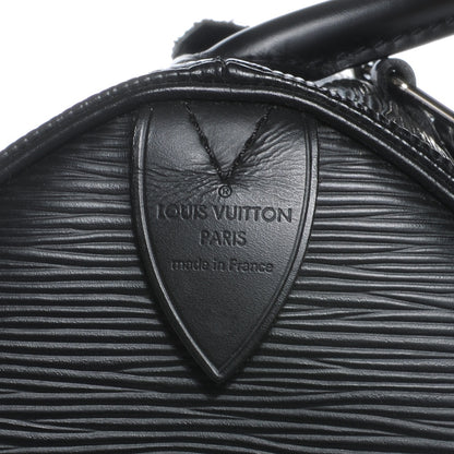 Louis Vuitton Epi Speedy 30 Black 5 of 7