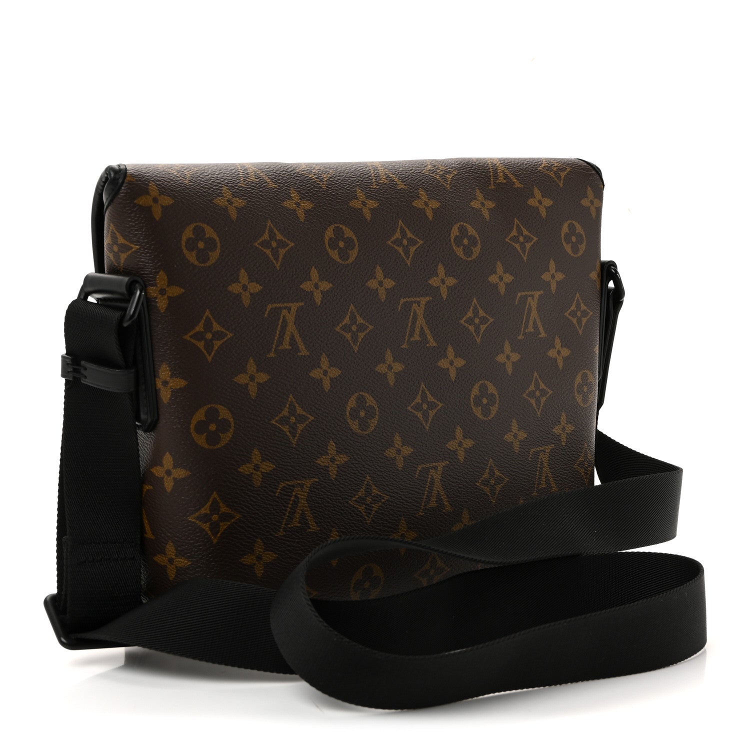Louis Vuitton Monogram Macassar Magnetic Messenger 3 of 9