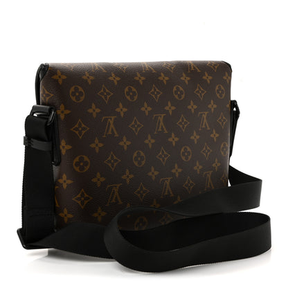 Louis Vuitton Monogram Macassar Magnetic Messenger 3 of 9