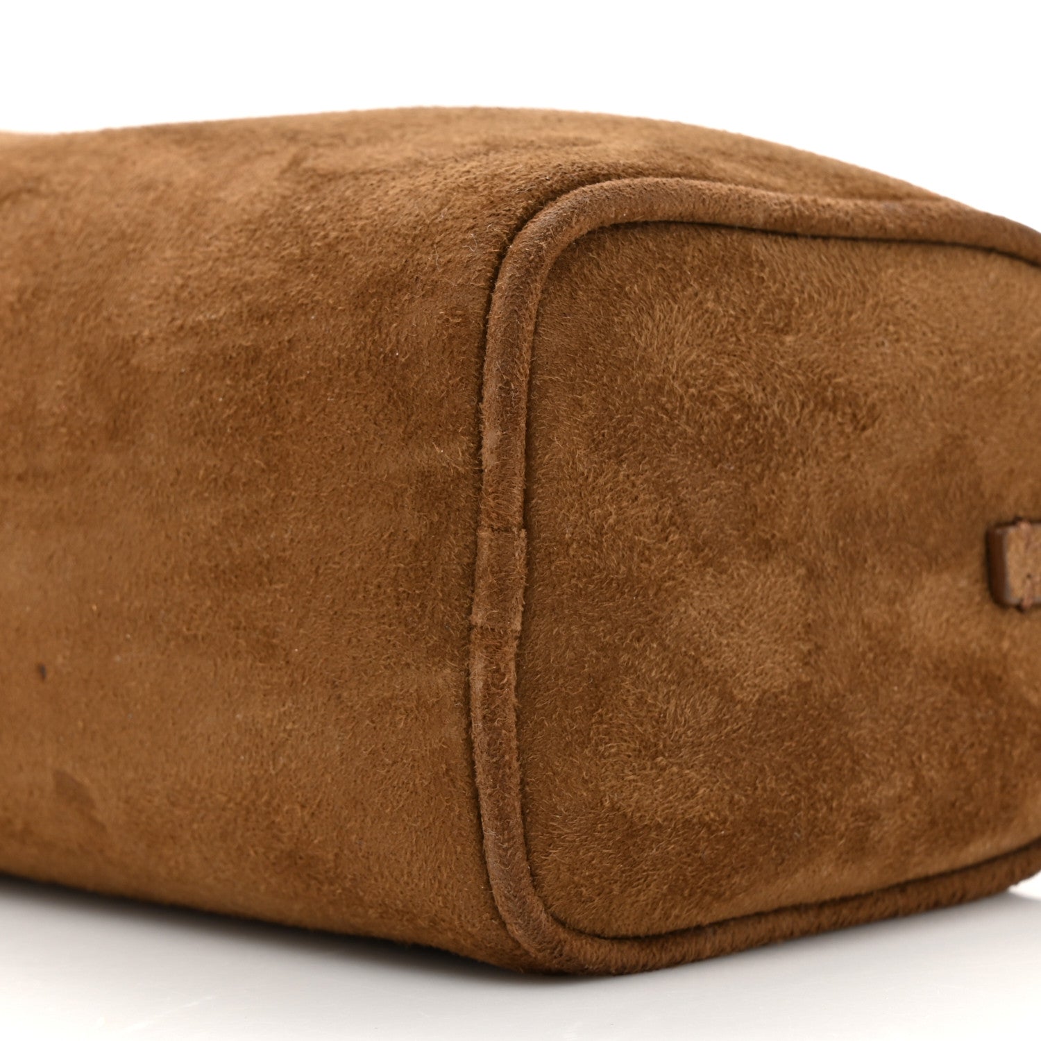 The Row Suede 90's Bag Camel 8 of 10