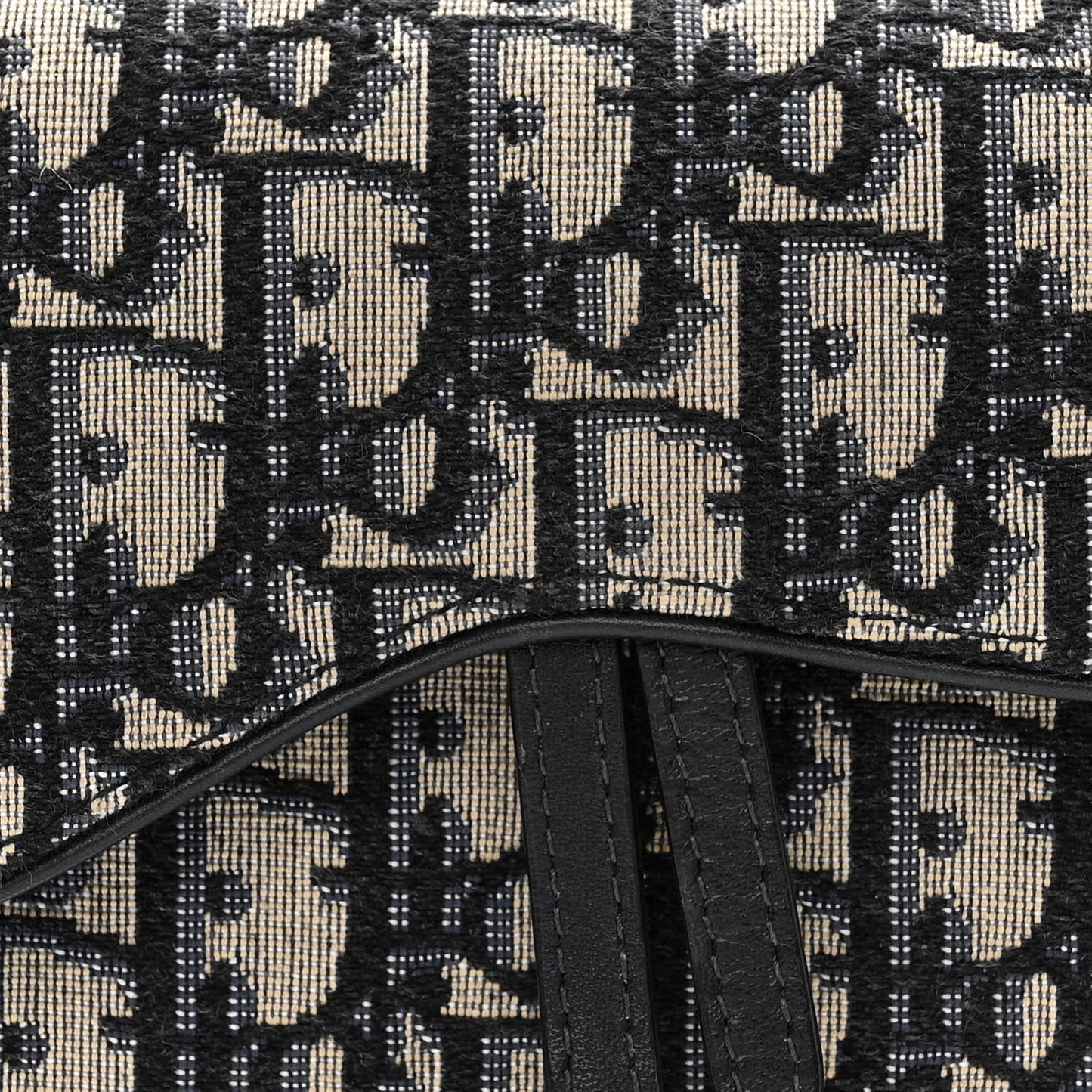 Oblique Saddle Belt Bag Blue