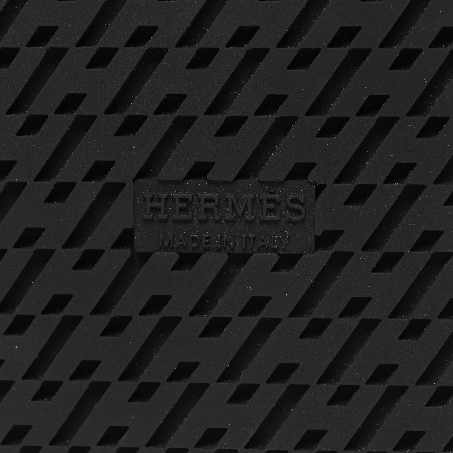 Hermes Calfskin Womens Chypre Sandals 39 Black 7 of 9