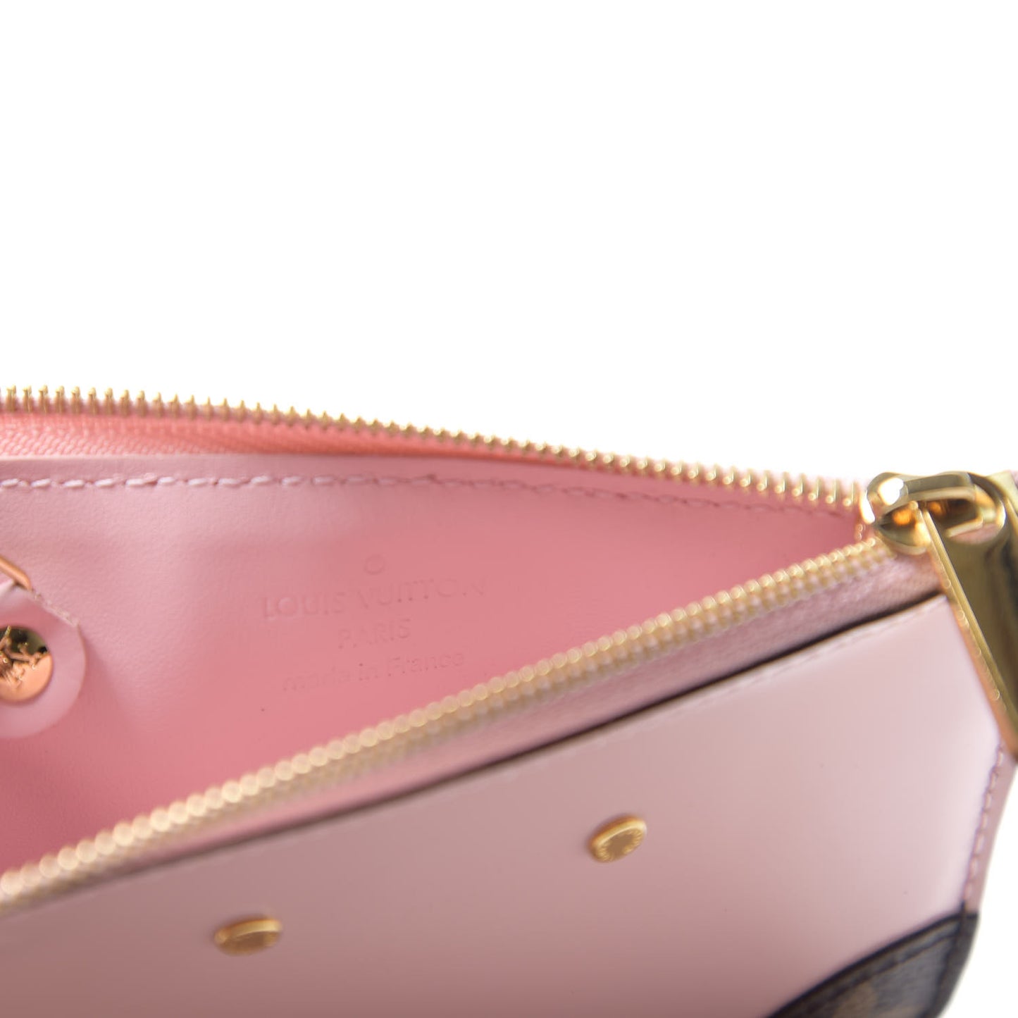Patent Miroir Venice Key Pouch Rose Ballerine