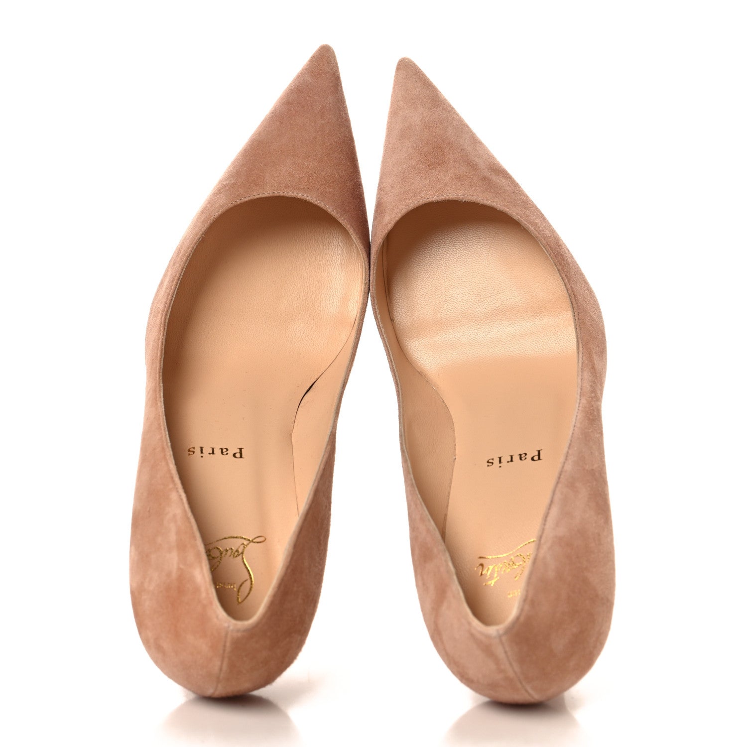 Christian Louboutin Veau Velours Clare 80 Pumps 38 Courtisane 2 of 9