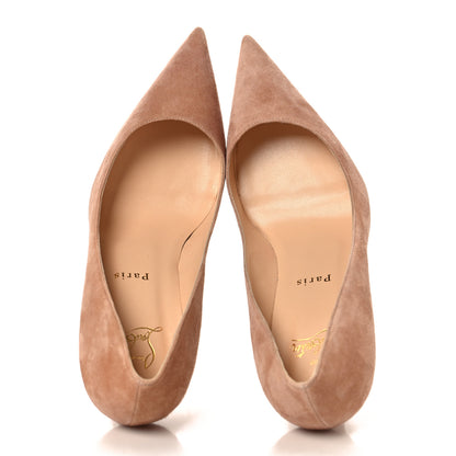 Christian Louboutin Veau Velours Clare 80 Pumps 38 Courtisane 2 of 9