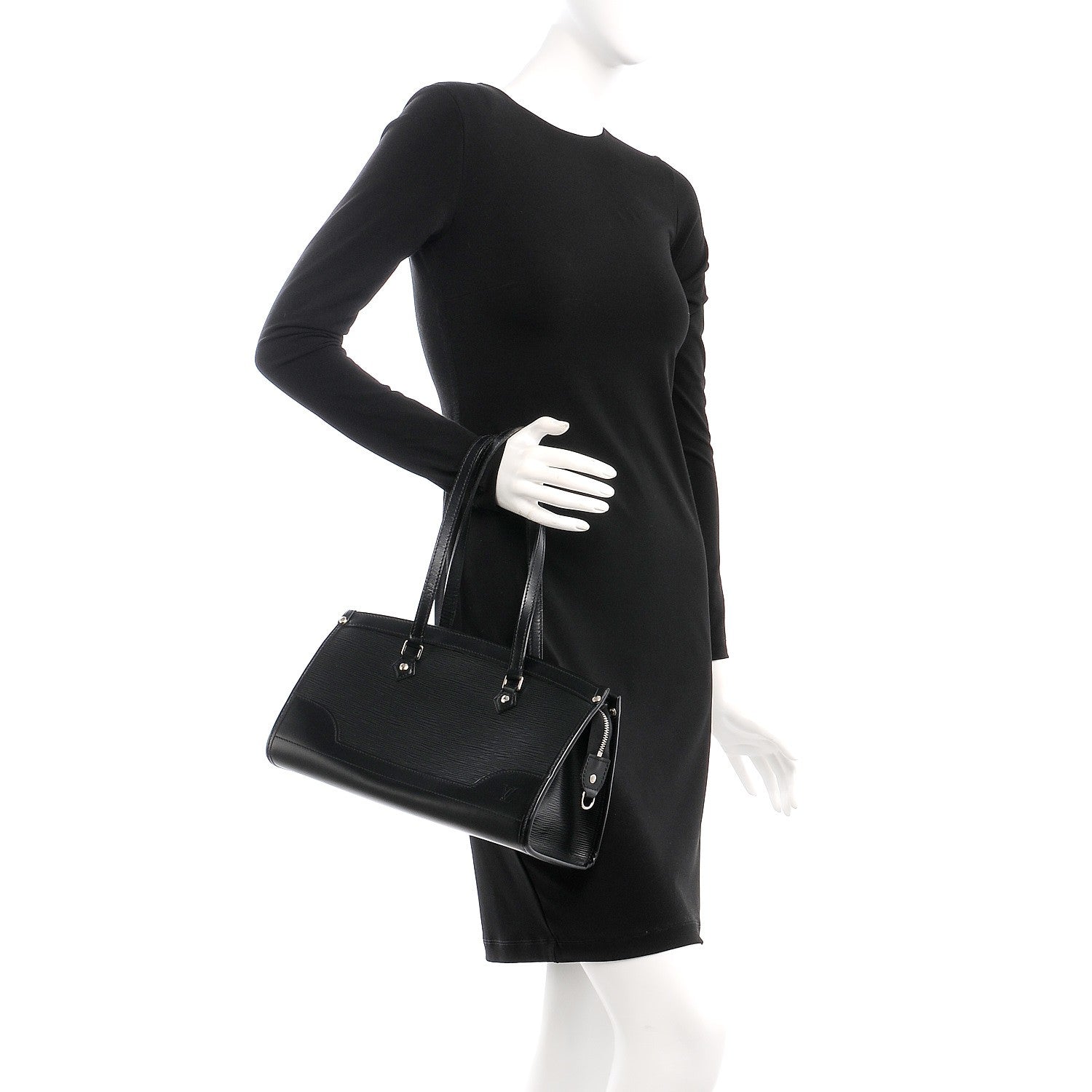 Louis Vuitton Epi Madeleine PM Black 2 of 10