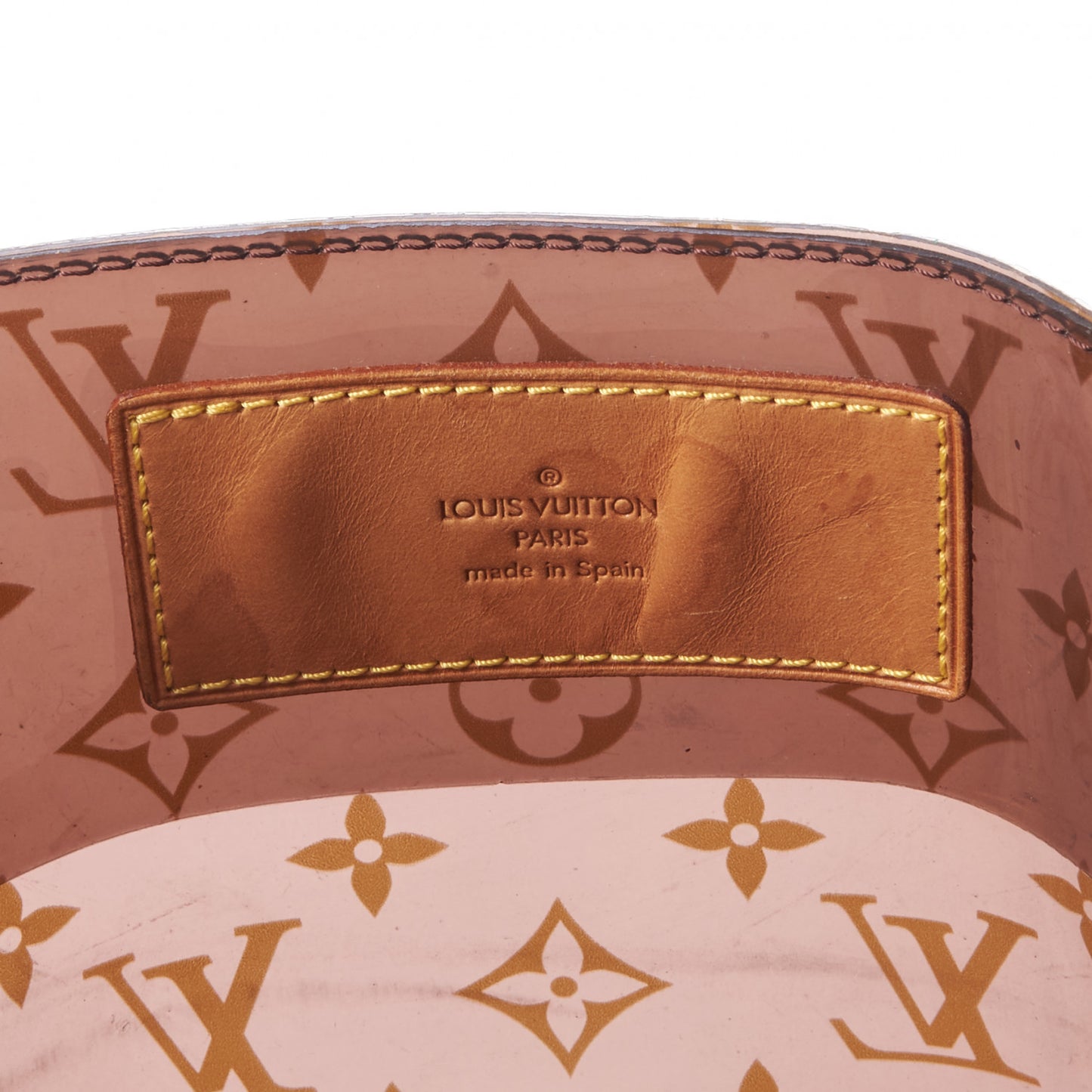 Vinyl Monogram Ambre Sac Cabas GM