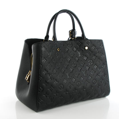 Louis Vuitton Empreinte Montaigne GM Black 3 of 8