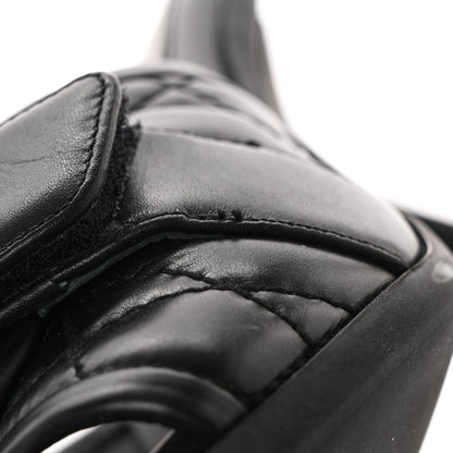 Christian Dior Calfskin Cannage Quilted Dio(r)evolution 80mm Slide Sandals 36.5 Black 9 of 10