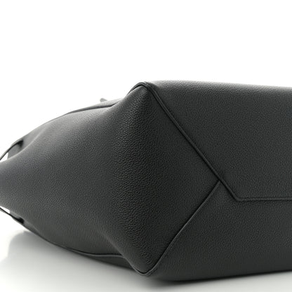 Celine Soft Grained Calfskin Small Belt Cabas Phantom Black 9 of 10