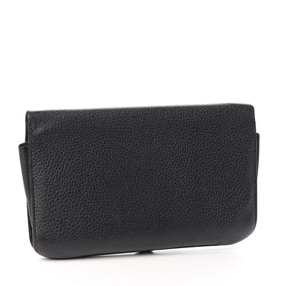Hermes Togo Dogon Duo Wallet Black 3 of 13