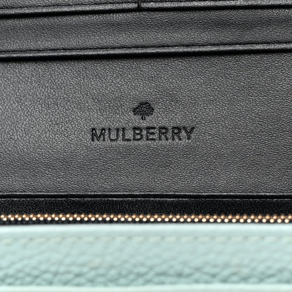 Mulberry Classic Grain Small Tree Continental Wallet Light Blue 6 of 7
