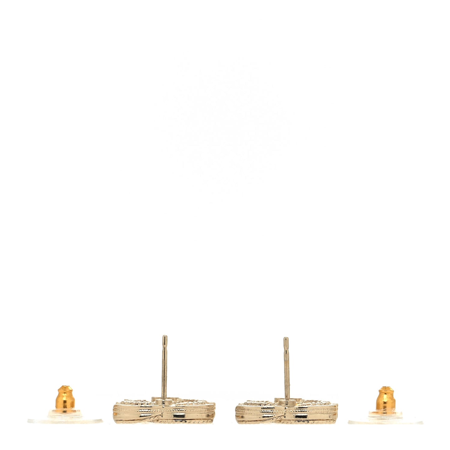Pearl CC Earrings Gold