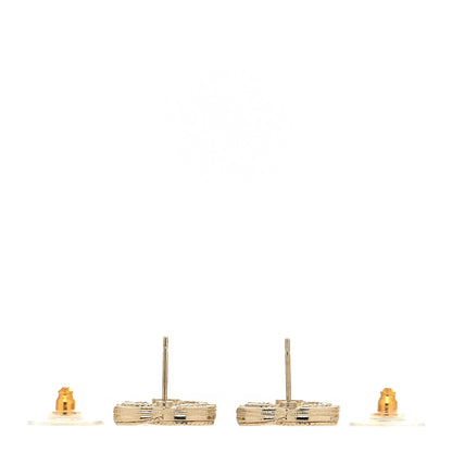 Chanel Pearl CC Earrings Gold 3 of 4