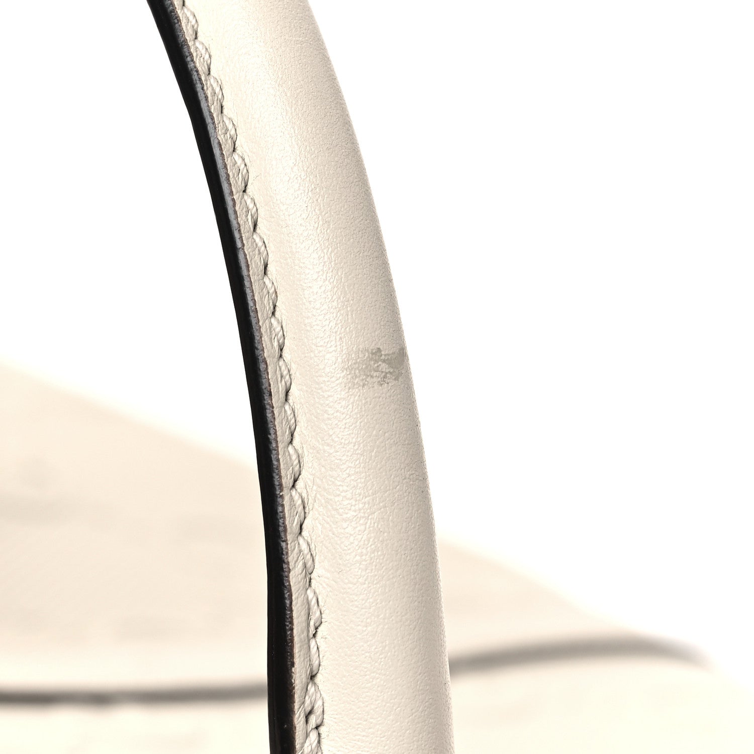 Gucci Calfskin GG Tennis Embossed Duffle Bag Mystic White 10 of 11