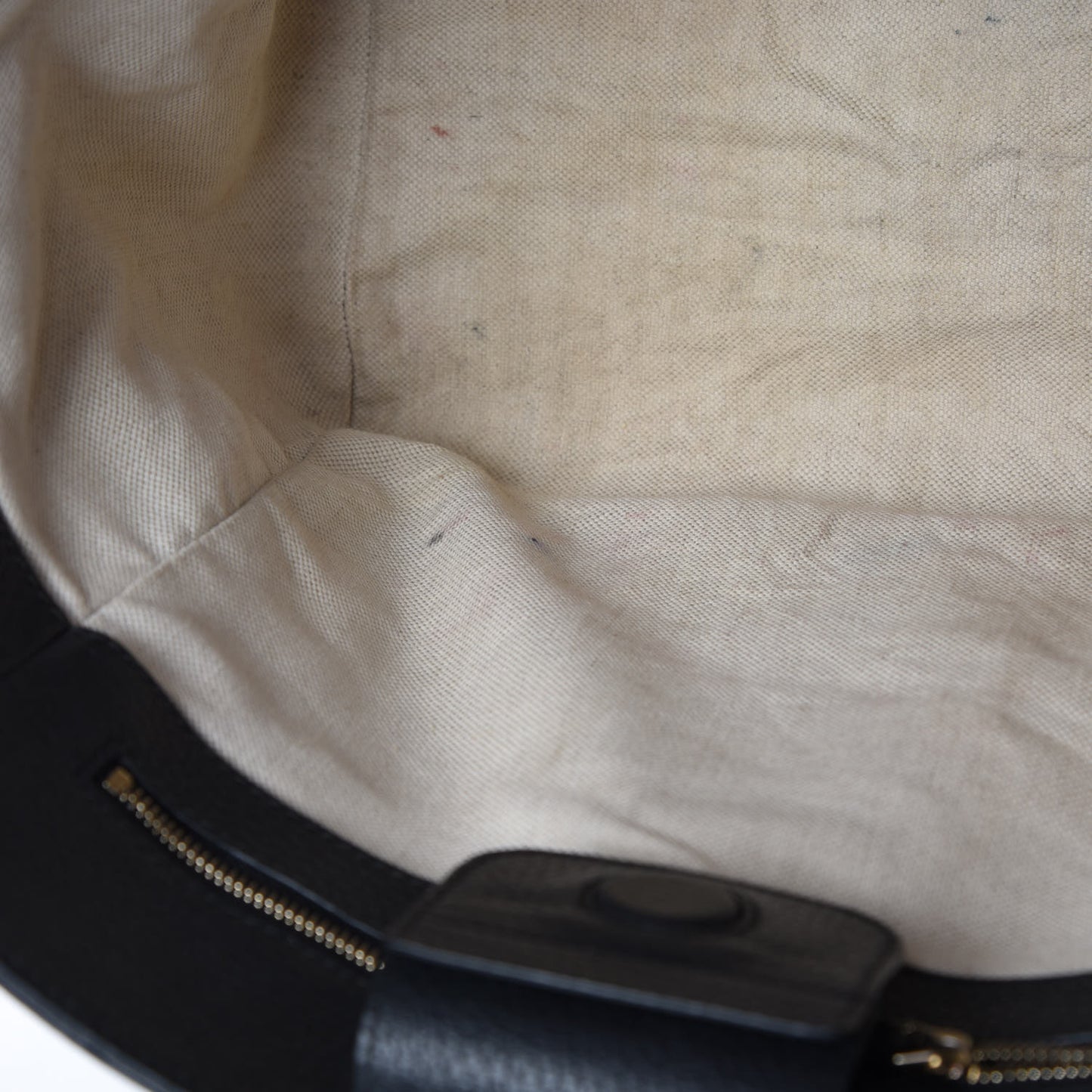 Pebbled Calfskin Small Swing Tote Black