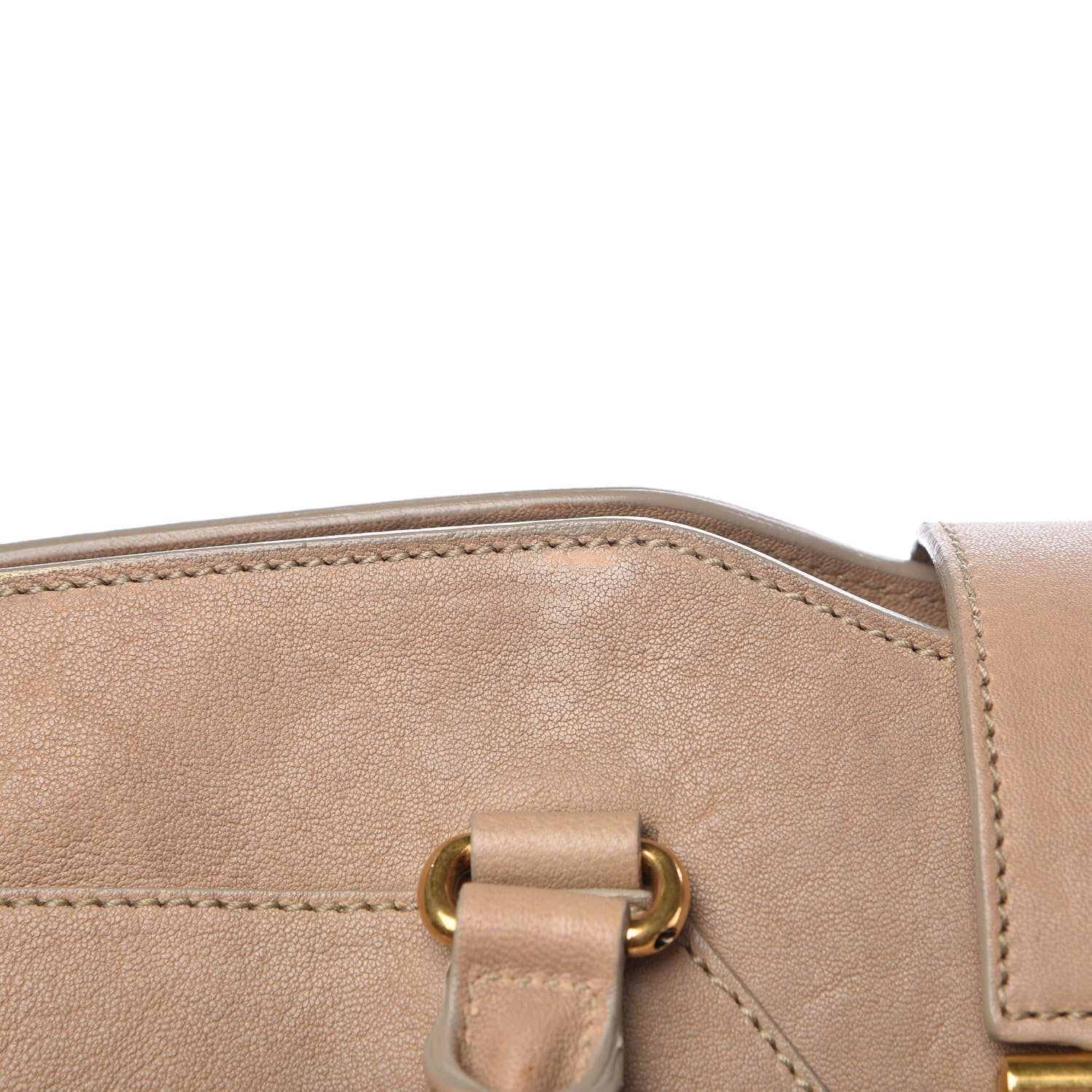Saint Laurent Sheepskin Medium Cabas ChYc Taupe 13 of 22