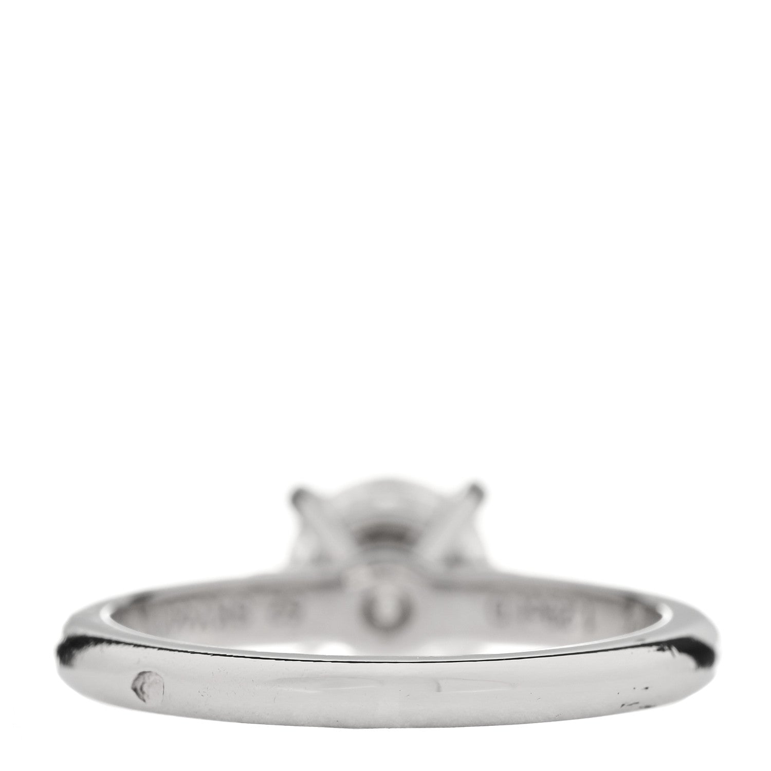 Cartier Platinum Diamond 1.29ct 1895 Solitaire Engagement Ring 52 6 4 of 7