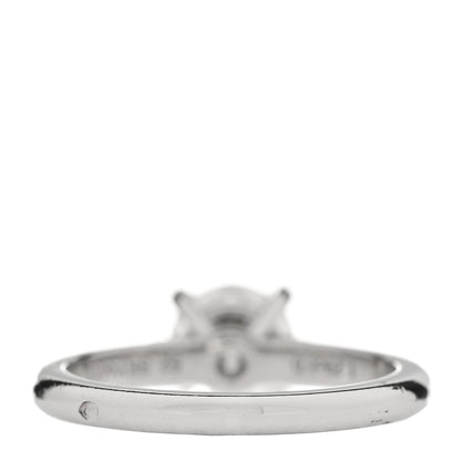 Cartier Platinum Diamond 1.29ct 1895 Solitaire Engagement Ring 52 6 4 of 7