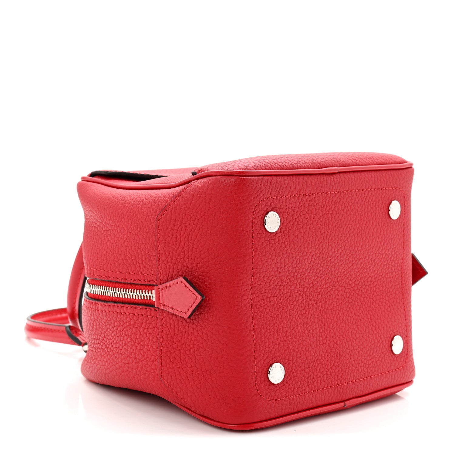 Louis Vuitton Taurillon Neo Square Bag Rouge 4 of 10
