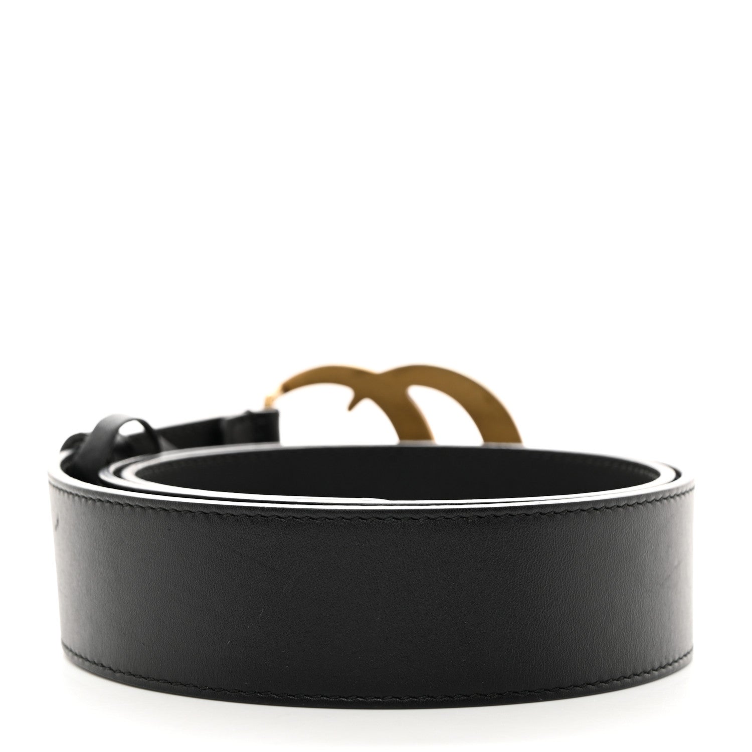 Gucci Calfskin Double G 40mm Belt 85/34 Black 2 of 6
