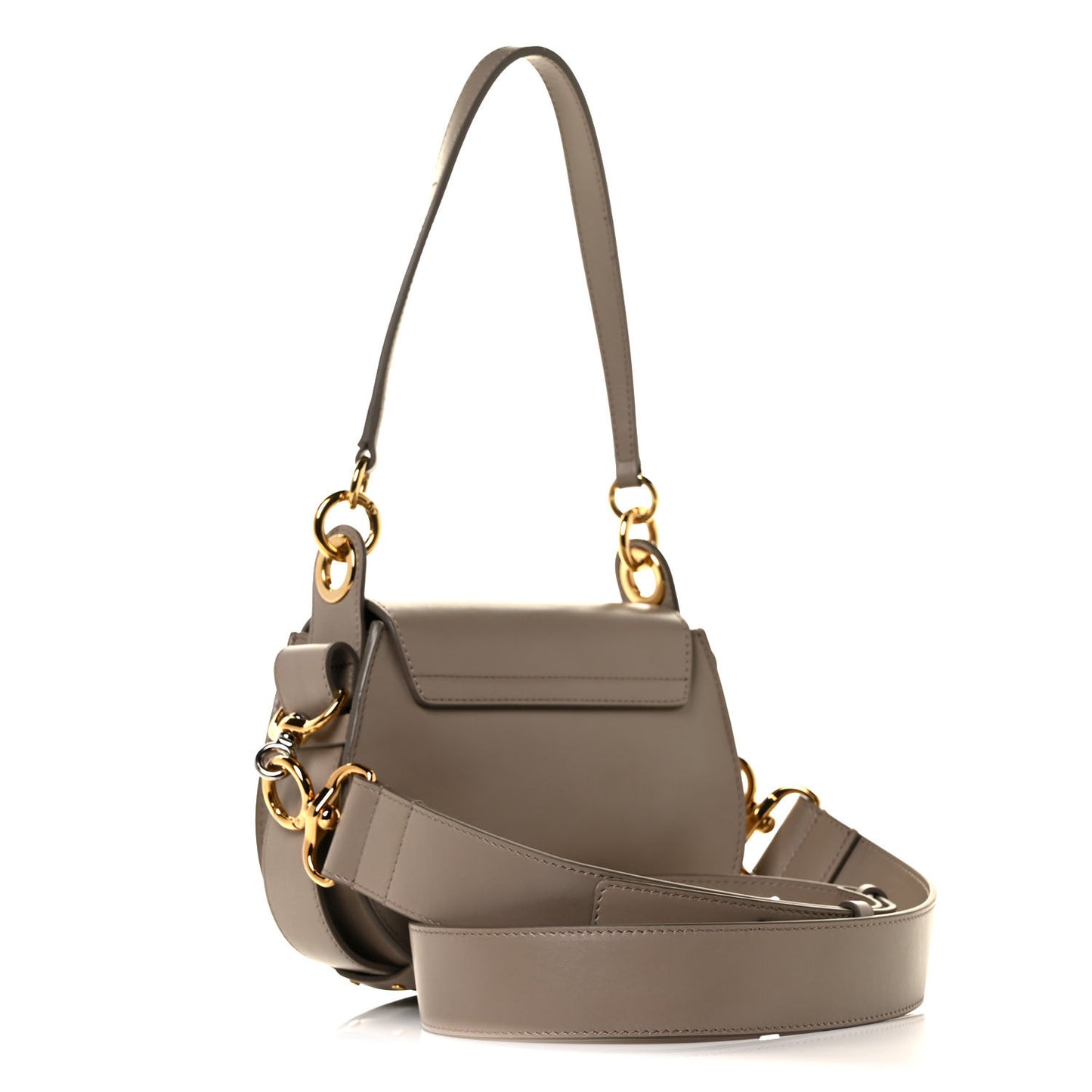 Calfskin Small Tess Bag Motty Grey