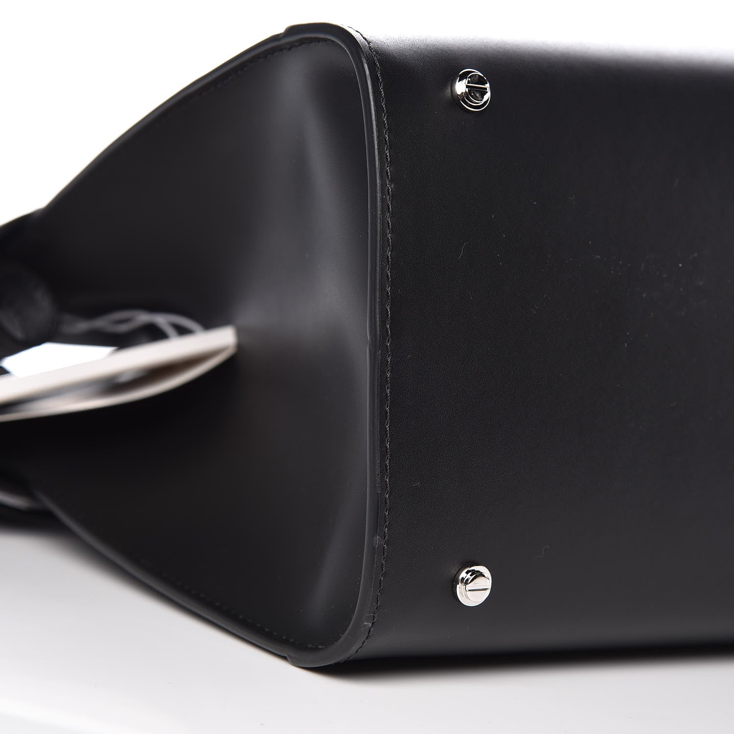 Givenchy Smooth Calfskin Medium Horizon Satchel Black 7 of 8
