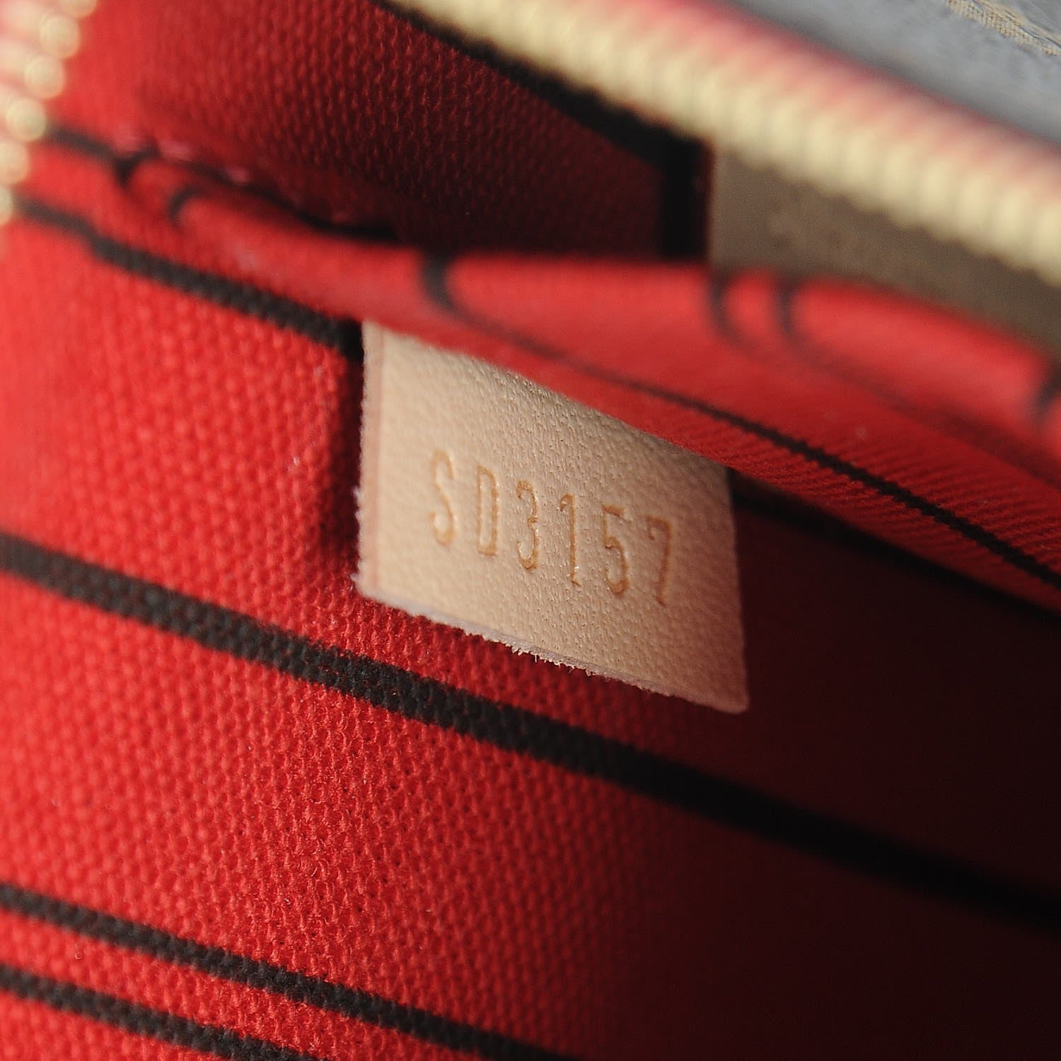 Louis Vuitton Monogram Neverfull MM GM Pochette Cherry 8 of 8