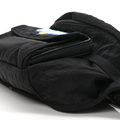 Gucci Nylon 80s Logo Patch Belt Bag Black 9 of 9