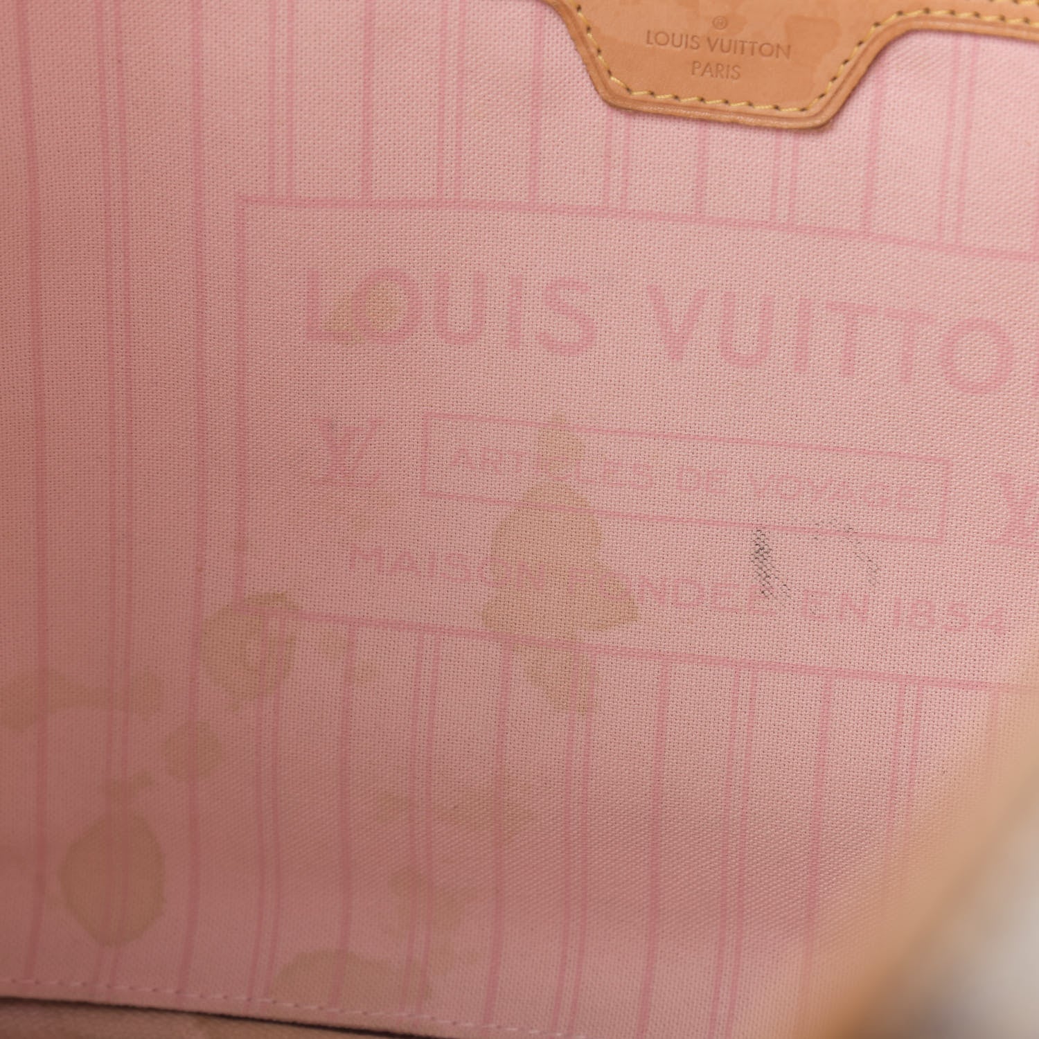 Louis Vuitton Damier Azur Neo Neverfull MM Rose Ballerine 18 of 24