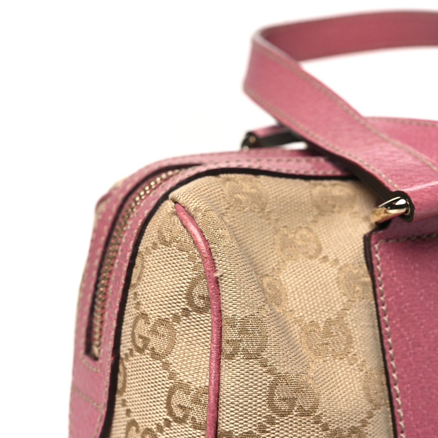 Monogram Small Charmy Boston Pink