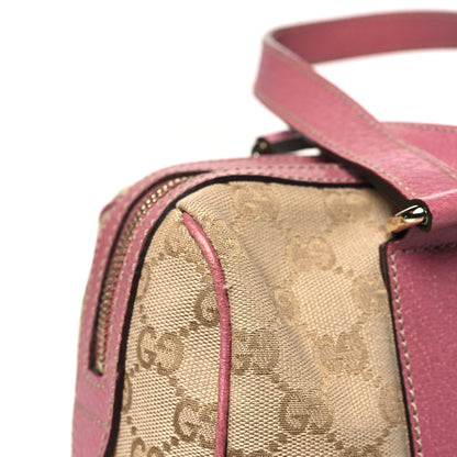 Gucci Monogram Small Charmy Boston Pink 10 of 10