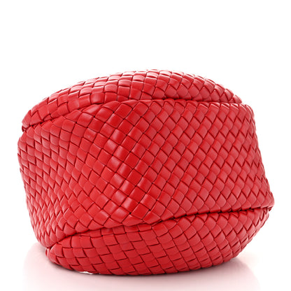 Bottega Veneta Nappa Intrecciato Mini Padded Jodie Red 4 of 10