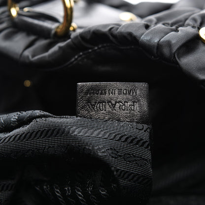 Prada Tessuto Nylon Gaufre Tote Nero Black 7 of 11