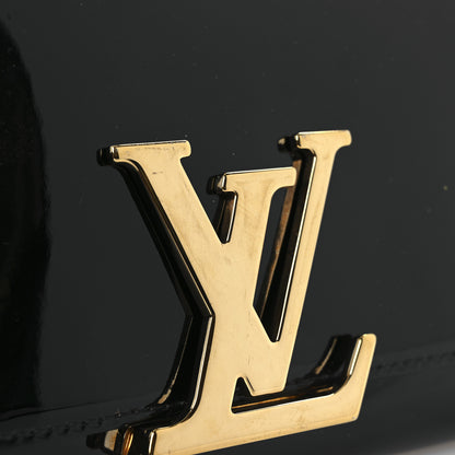 Louis Vuitton Patent Neo Sobe Louise EW Clutch Black 11 of 13