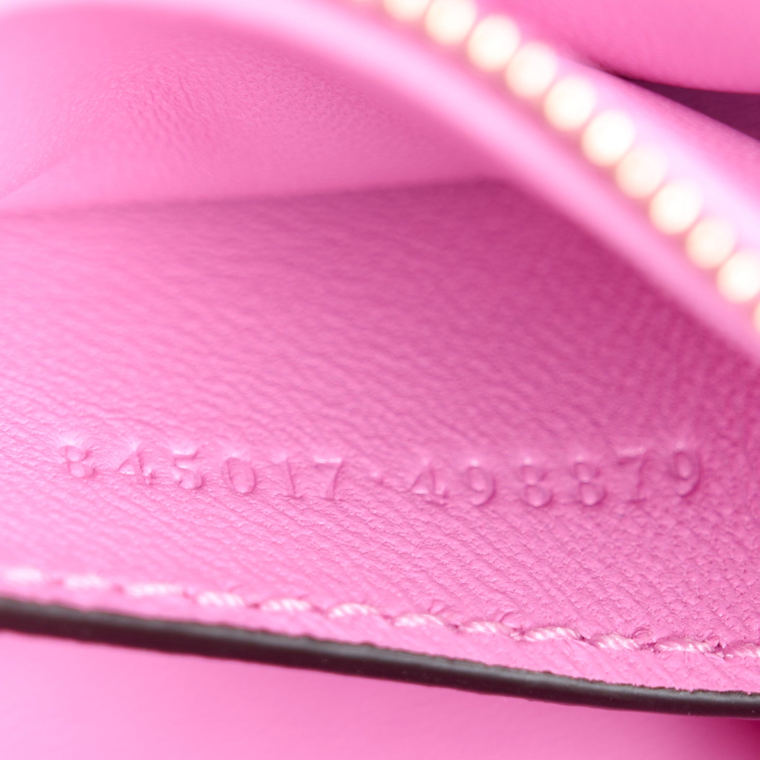 Gucci Lambskin Embossed Small GG Milano Top Handle Shoulder Bag Pink 8 of 11
