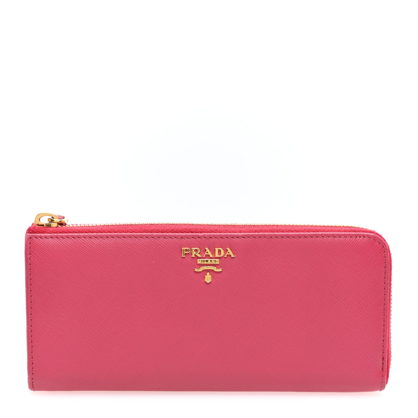 Saffiano Move Half Zip Wallet Peonia