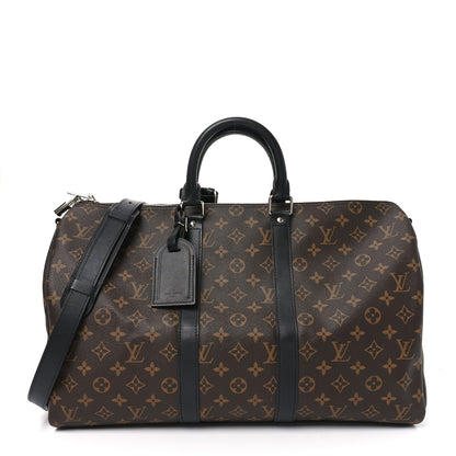 Louis Vuitton Monogram Macassar Keepall Bandouliere 45 1 of 10
