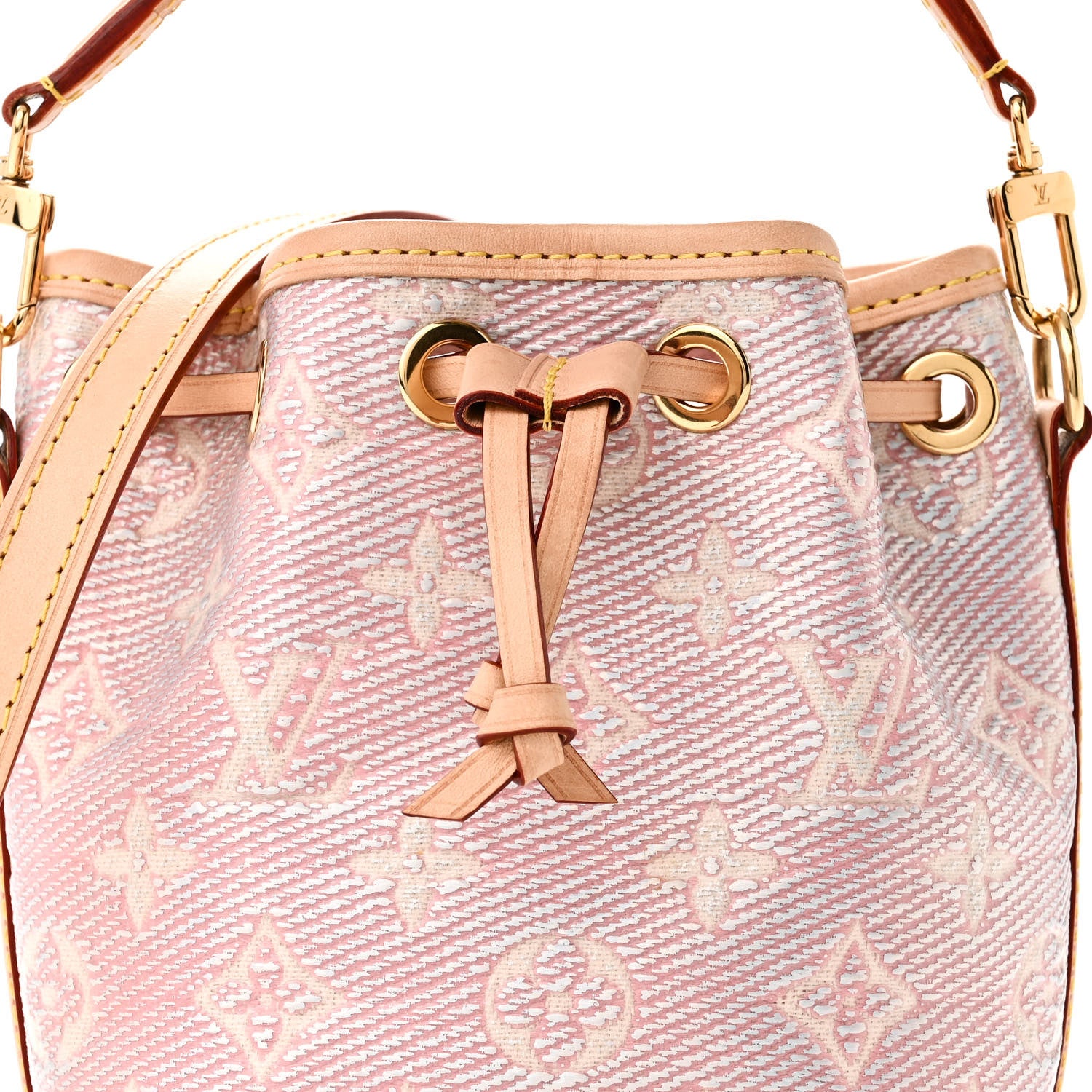 Louis Vuitton Monoglam Nano Noe Rose 7 of 9