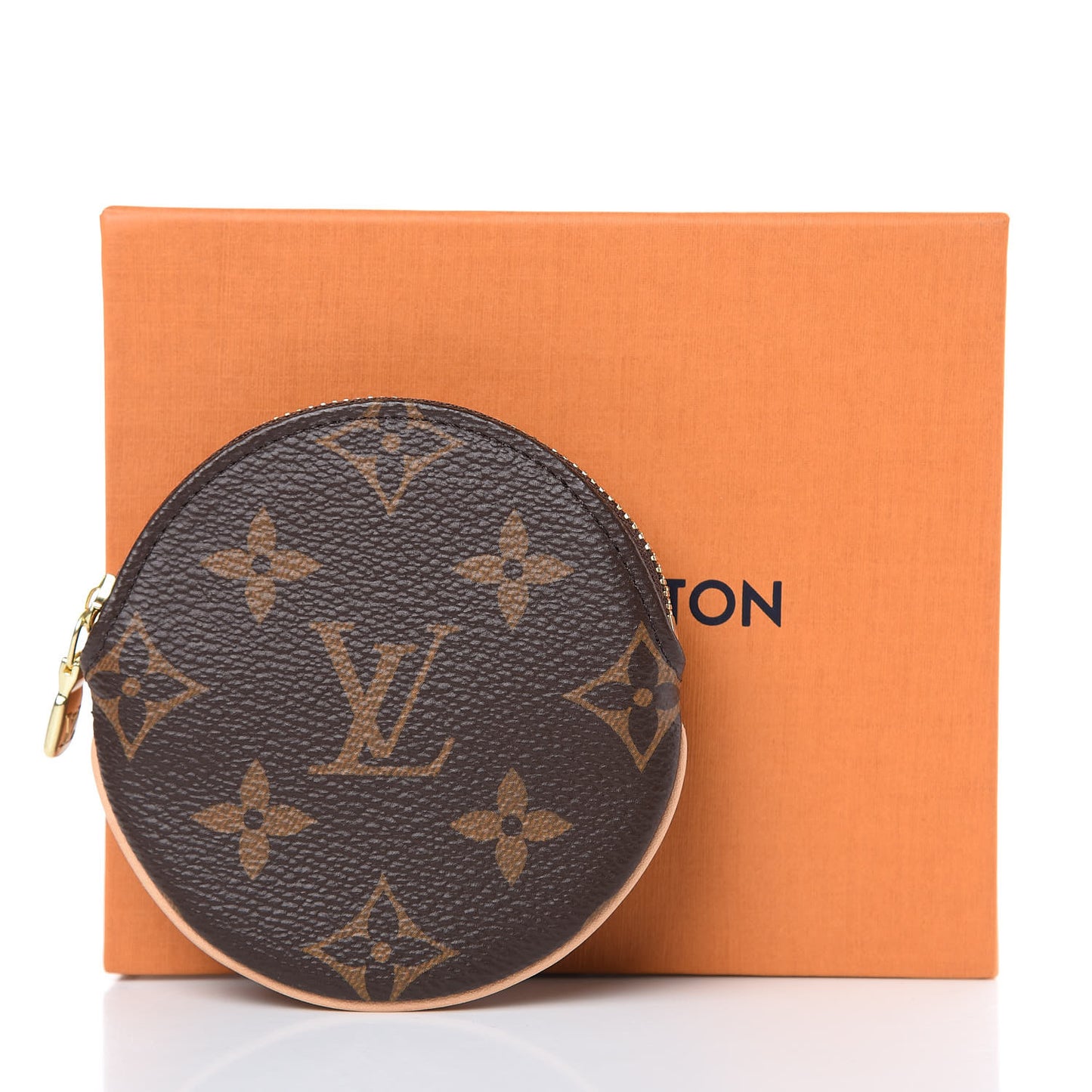 Monogram Round Coin Purse