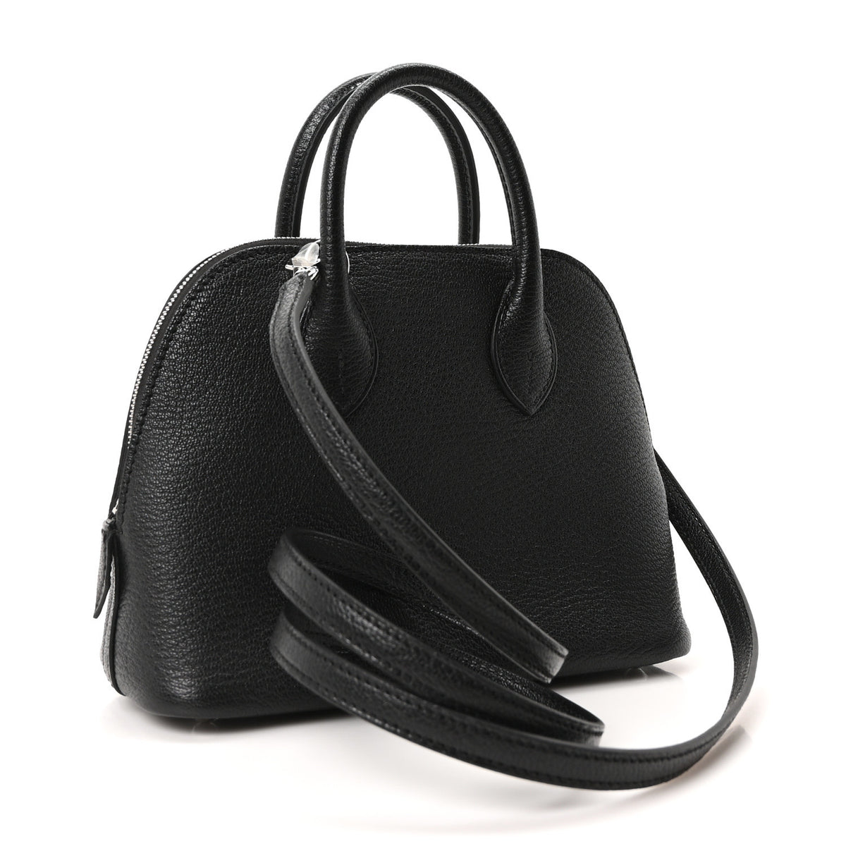 Hermes Chevre Mysore Mini 1923 Bolide Black 3 of 11