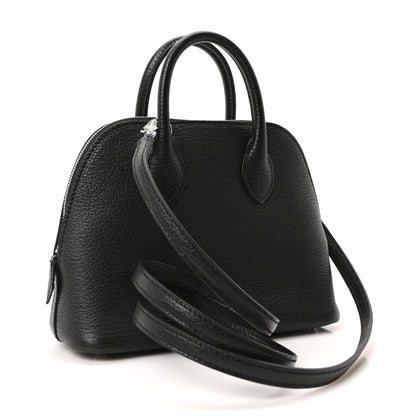 Hermes Chevre Mysore Mini 1923 Bolide Black 3 of 11