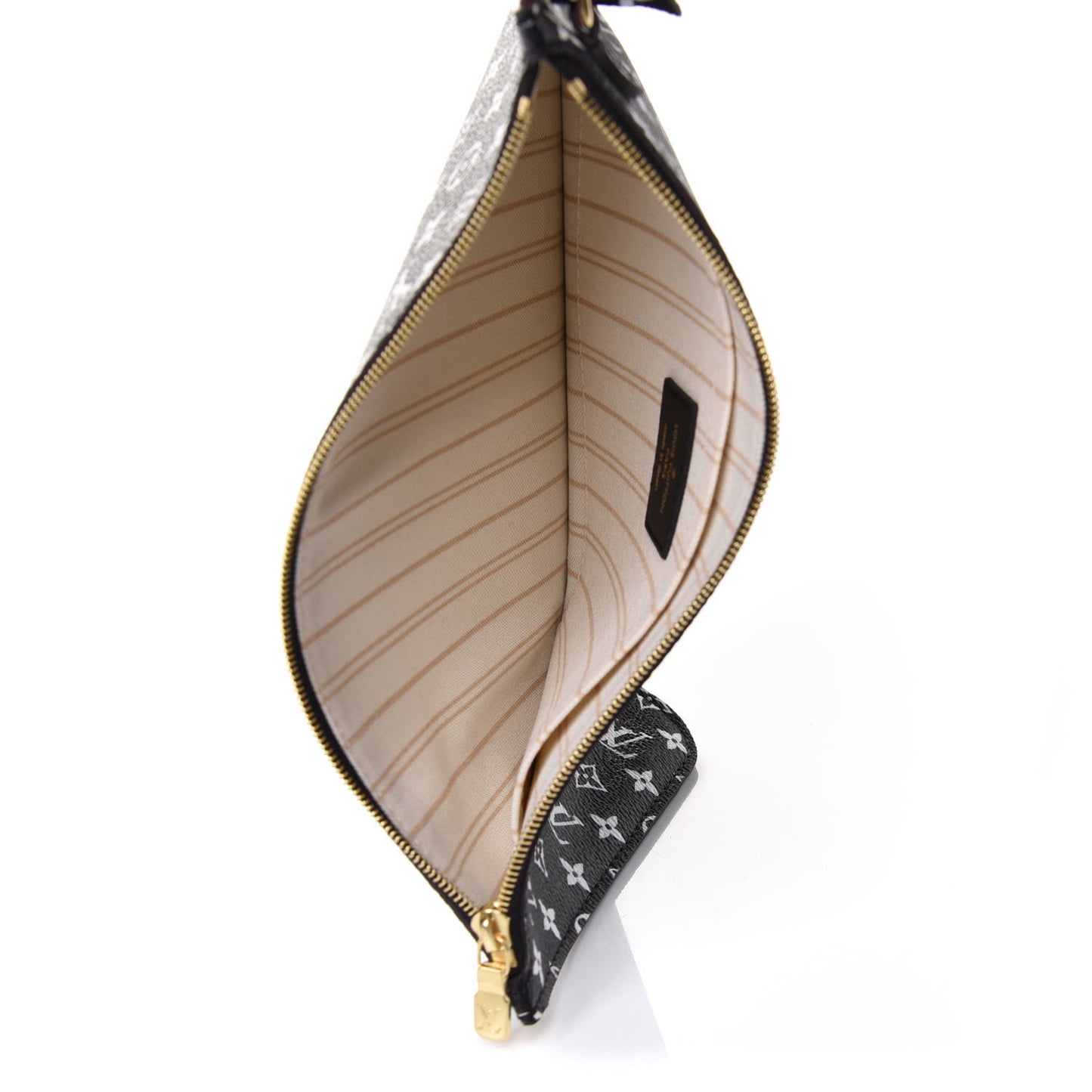 Monogram Giant Jungle Neverfull MM GM Pochette Black