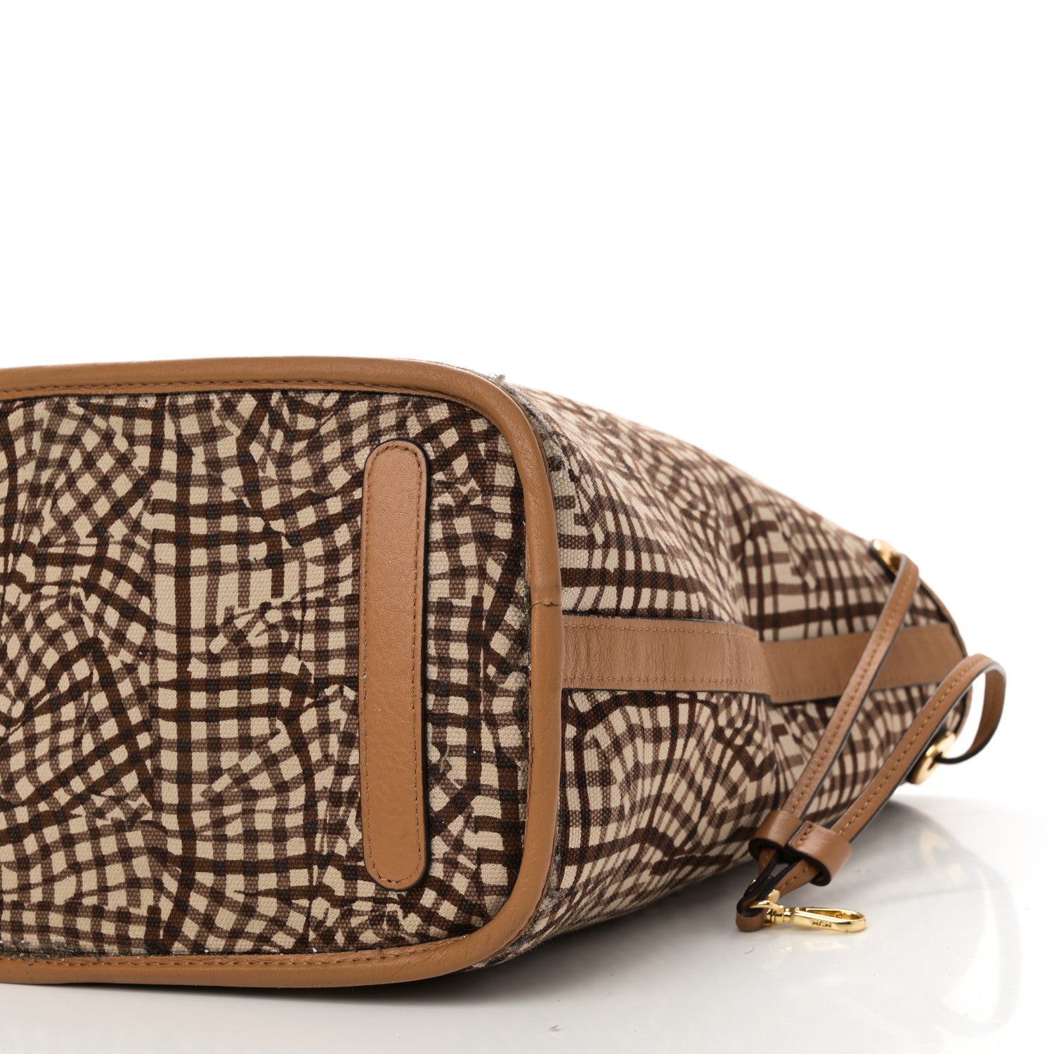 MCM Visetos Medium Liz Reversible Shopper Tote Cognac 16 of 16