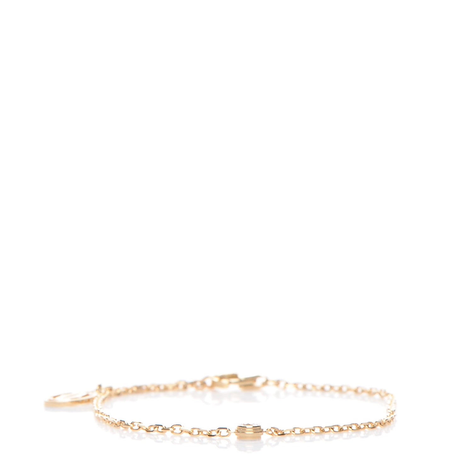 18K Yellow Gold Diamond SM D'Amour Bracelet